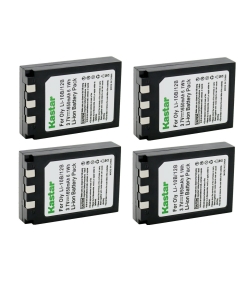 Kastar DB-L10 Battery 4-Pack Replacement for Sanyo DB-L10 Battery, Sanyo VAR-L10 Charger, Sanyo Xacti DSC-MZ3, Xacti DSC-MZ3S, Xacti VPC-AZ3, Xacti VPC-AZ3EX, Xacti VPC-J1, Xacti VPC-J1EX Camera