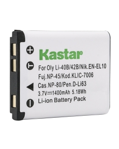 Kastar Replacement Battery for Olympus LI-40B LI-42B and Olympus Stylus 710 Stylus 720SW Stylus 730 Stylus 740 Stylus 750 770SW Stylus 780 790SW Stylus 1200 Stylus 7000 Stylus 7040 Digital Camera