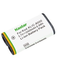 Kastar K8000 Battery 1-Pack Replacement for Kodak Pocket Video Camera PlaySport ZX1, Pocket Video Camera ZXD, Z885, Z1012 is, Z1015 is, Z1085 is, Z1485 is, Z612 is, Z712 is Camera