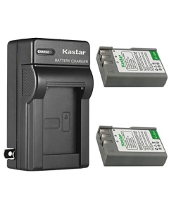 Kastar 2-Pack Battery and AC Wall Charger Replacement for Nikon EN-EL9 EN-EL9a EN-EL9e Battery, Nikon MH-23 Charger, Nikon Battery Grip BG-2A for Nikon D40/D40x/D60/D3000/D5000 DSLR Camera