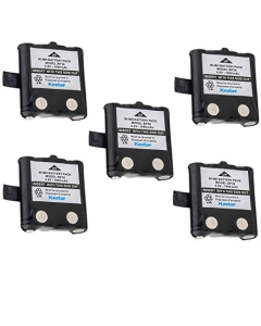 Kastar 5-Pack Ni-MH 4.8V 1000mAh Two-Way Radio Battery Replacement for Uniden BP38, BP-38, BP39, BP-39, BP40, BP-40, Uniden BT537, BT1013, BT-537, BT-1013, FPB9404, GMR635, GMR635-2CK, GMR638, GMR645