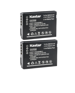 Kastar 2-Pack BP-DC7 Battery Replacement for Leica BP-DC7 BP-DC7-E Battery, Leica BC-DC7 BC-DC7-E Charger, Leica V-LUX 20 V-LUX 30 V-LUX 40 Digital Camera