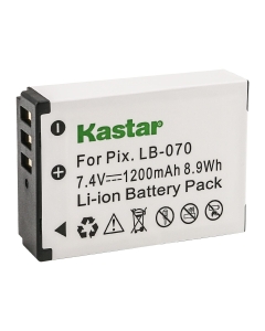 Kastar LB-070 Battery 1-Pack Replacement for Kodak Pixpro AZ901, Pixpro AZ901 Astro Zoom, Kodak PIXPRO S1, Kodak PIXPRO S-1, MN67Z 20MP FHD, MN67Z-BK Camera