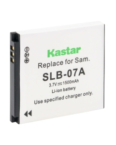 Kastar SLB-07A Battery 1-Pack Replacement for Samsung SLB-07, SLB-07A SLB07A, SLB-07B SLB07B, EA-SLB07 4302-001227 Battery, SBC-07A, SBC-L11 Charger, TL90, TL100, TL205, TL210, TL220, TL225 Camera