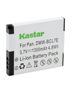 Kastar Battery 1-Pack for Panasonic DMW-BCL7E, DMW-BCL7 and Panasonic Lumix DMC-F5, Lumix DMC-FH10, Lumix DMC-FS50, Panasonic Lumix DMC-SZ3, Lumix DMC-SZ9, Panasonic Lumix DMC-XS1, Lumix DMC-XS3