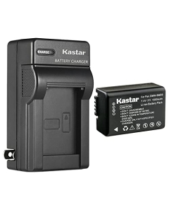 Kastar 1-Pack Battery and AC Wall Charger Replacement for Panasonic DMW-BMB9, DMW-BMB9E, DMW-BMB9PP Battery, Panasonic DE-A83 DE-A83B DE-A83BA, DE-A84 DE-A84B Charger