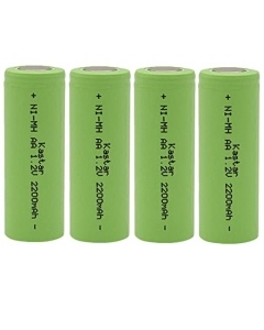 Kastar 4-Pack Ni-MH Battery 1.2V 2200mAh Replacement for Remington DA-307 Microscreen Electric Shaver, AA Ni-MH Flat Top Industrial Rechargeable Cell, AA Ni-CD Flat Top Industrial Rechargeable Cell