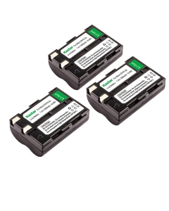 Kastar Battery (3-Pack) for Nik EN-EL3a, EN-EL3, MH-18, MH-18a Work with Nik D50, D70, D70s, D100 Cameras