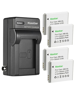 Kastar 4-Pack Battery and AC Wall Charger Replacement for Digital Camera for Kids Boys and Girls Camera with 32GB SD Card, Full HD 1080P Rechargeable Electronic Mini Students, Teens, Kids Camera