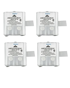 Kastar 4-Pack Battery Replacement for Midland BATT4R, BATT-4R, AVP-2, AVP2 and Midland G223 G-223, G225 G-225, G226 G-226, G227 G-227, G300 G-300, G300M G-300M, G500 G-500, GXT-200, GXT-250, GXT-255