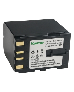 Kastar BN-V428 Battery 1-Pack Replacement for JVC GR-DVL512, GR-DVL515, GR-DVL517, GR-DVL520, GR-DVL522, GR-DVL525, GR-DVL555, GR-DVL557, GR-DVL567, GR-DVL600, GR-DVL607, GR-DVL610 Camera