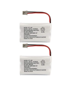 Uniden BBTY0504101 Model BT446 Nickel Metal Hydride Rechargeable Cordless Phone Batteries (Pack of 2) for use with T94 Series, TWX977 and WXI977 Uniden Cordless Phones