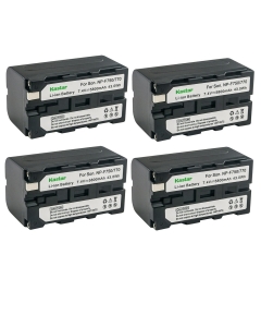 Kastar 4-Pack NP-F770 Battery 7.4V 5800mAh Replacement for CCD-TR8100 CCD-TR810 CCD-TR818 CCD-TR840 CCD-TR845 CCD-TR87 CCD-TR8E CCD-TR910 CCD-TR913 CCD-TR917 CCD-TR918 CCD-TR930 CCD-TR940 Camera