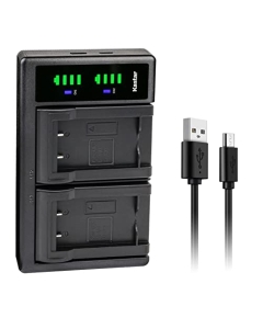 Kastar DB-L10 LTD2 USB Battery Charger Compatible with Sanyo DB-L10 Battery, Sanyo VAR-L10 Charger, Sanyo Xacti VPC-MZ3EX, Xacti VPC-MZ3GX VPC-J2 VPC-J1 DSC-J2 DSC-J1 DSC-AZ3 Camera