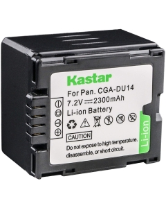 Kastar CGA-DU14 Battery Replacement for Panasonic CGA-DU06 CGA-DU07 CGA-DU12 CGA-DU14 CGA-DU21 and Panasonic NV-GS NV-MX PV-GS VDR-D VDR-M Series Camcorder