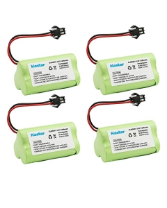 Kastar 4-Pack 3.6V 1200mAh Ni-MH Battery Replacement for Exit Sign Emergency Light Battery Lithonia ELBB001, Lithonia EU2 LED, Battery Guy 18626, OSI OSA257, OSA-257, OSA230, Unitech AA900MAH AA700MAH