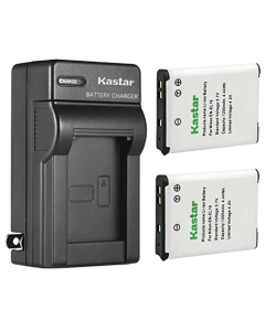 Kastar 2-Pack NP-BJ1 Battery and AC Wall Charger Replacement for Sony NP-BJ1 NPBJ1 Battery, Sony NP-BJ1 Charger, Sony DSC-RX0 DSCR0, DSC-RXO DSCRO Digital Camera