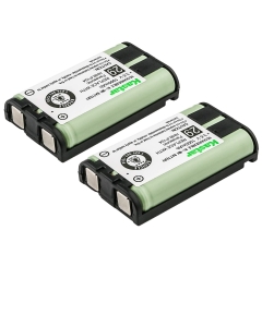 Kastar 2-Pack Type 29 Battery Replacement for Panasonic HHR-P104 HHR-P104A 23968 439024 439025 KX-TG2302 KX-TG230 KX-TG2312 KX-TG2355W KX-TG2356 KX-TG2357 KX-TG2382B KX-TG2386B KX-TG2388B KX-TG2396