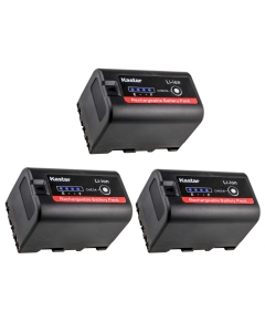 Kastar BP-U30 Battery (3-Pack) for Sony BP-U90 BP-U60 BP-U30 and Sony PXW-FS7/FS5/X180 PMW-100/150/150P/160 PMW-200/300 PMW-EX1/EX1R PMW-EX3/EX3R PMW-EX160 PMW-EX260 PMW-EX280 PMW-F3 PMW-F3K PMW-F3L