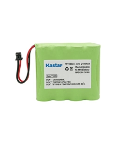 Kastar 1-Pack Ni-MH Battery 4.8V 2100mAh Compatible with DSC BATT2148V 4PH-H-AA2100-S-D22 WS4920HE WTK5504 Wireless Security System Alarm Panel 17000153