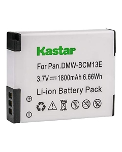 Kastar Battery Replacement for Panasonic DMW-BCM13 DMW-BCM13PP & Lumix DMC-FT5 Lumix DMC-LZ40 DMC-TS5 DMC-TZ37 DMC-TZ40 DMC-TZ41 DMC-TZ55 DMC-TZ60 DMC-ZS27 DMC-ZS30 DMC-ZS35 DMC-ZS40 Camera
