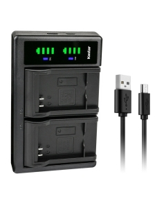 Kastar LTD2 USB Battery Charger Replacement for Panasonic DMW-BCL7 DMW-BCL7E Battery, DMW-BTC11 Charger, Panasonic Lumix DMC-SZ9, Lumix DMC-SZ10, Lumix DMC-XS1, Lumix DMC-XS3 Camera