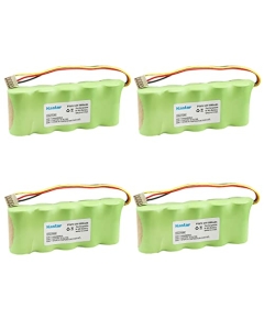 Kastar 4-Pack Battery Replacement for GE 200-081 200081, TEB-200-081 Battery, GE Panametrics PT878 Flowmeter, Portable Flowmeter Panametrics