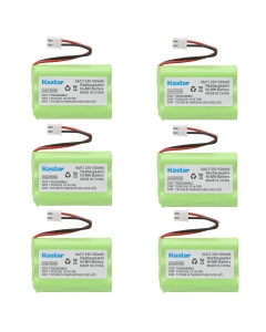 Kastar 6-Pack Battery Replacement for Tri-tronics 1038100 1107000 CM-TR103 1038100-D 1038100-E 1038100-G 10381001, Pro 100 XL, Pro 100 XLS, Pro 200 XL, Pro 200 XLS, Pro 500 XL, Pro 500 XLS, PRO G2 Pro