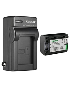 Kastar 1-Pack NP-180 Battery and AC Wall Charger Replacement for Minolta MN2K50NV 2.7K Quad HD /48MP, MN4K25NV 4K Ultra HD, MN4K20NV 4K Ultra HD, MN2K10NV 2.7K Quad HD /48MP IR Night Vision Camcorder