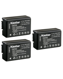 Kastar 3-Pack BP-DC9 Battery Replacement for Leica BP-DC9 BP-DC9-E BP-DC9-U Battery, Leica BC-DC9 BC-DC9-E BC-DC9-U Charger, Leica V-Lux 2, Leica V-Lux 3 Camera