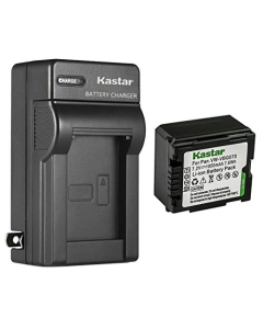 Kastar 1-Pack Battery and AC Wall Charger Replacement for Panasonic NV-GS320, NV-GS330, NV-GS500, PV-GS320, PV-GS500, PV-GS80, PV-GS83, PV-GS85, PV-GS90, SDR-H40, SDR-H40P, SDR-H41, SDR-H48GK, SDR-H50