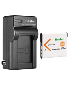 Kastar NP-BN1 Battery + AC Wall Charger Replacement for Sony DSC-W800 DSC-W830 DSC-WX100 DSC-WX150 DSC-WX200 DSC-WX220 DSC-WX30 DSC-WX5 DSC-WX50 DSC-WX60 DSC-WX7 DSC-WX70 DSC-WX80 DSC-WX9