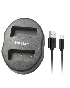 Kastar EN-EL9a Dual USB Charger for Nik EN-EL9, ENEL9, EN-EL9a, ENEL9A, MH-23 and Nik D3000, D5000, D40, D60, D40X SLR Cameras