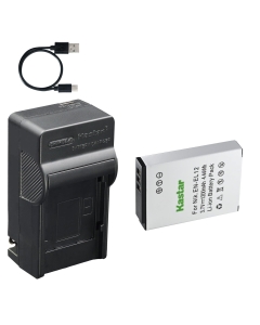 Kastar 1-Pack Battery and AC & USB-C Charger, Compatible with Nikon EN-EL12 ENEL12 and MH-65 MH-65P Charger for Nikon Coolpix A900 A1000 B600 W300 AW130 P330 P340 S9900 KeyMission 170 360