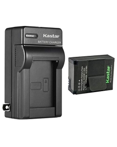 Kastar 1-Pack Battery and AC Wall Charger Replacement for GoPro AHDBT-201, AHDBT-301, AHDBT-302, GoPro HD HERO3 White Edition, GoPro HD HERO3+ Silver Edition, GoPro HD HERO3+ Black Edition