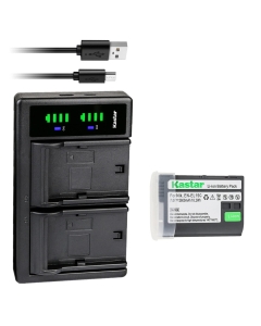 Kastar 1-Pack EN-EL15c Battery and LTD2 USB Charger Replacement for Nikon EN-EL15c ENEL15C Battery, MH-25 Charger, Nikon Zf Mirrorless, Nikon Z 5 Z6 II Z7 II, Z5 Z6II Z7II, Z 8 Z8 Mirrorless Camera