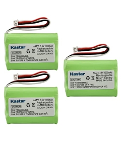 Kastar 3-Pack Battery Replacement for Southwestern Bell BT930, Casio 3201013, MA-240, MA240, MH-200, MH200, Danton BATT-930, BATT930, Empire CPH-464Q3, CPH464Q3, Gold Peak GP40AAAH3BMLZ, 40AAAH3BMLZ
