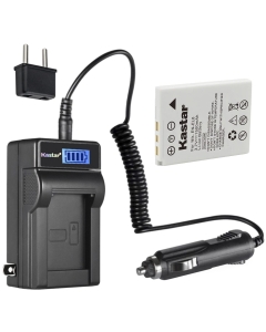 Kastar 1-Pack EN-EL8 Battery and LCD AC Charger Compatible with Nikon EN-EL8 ENEL8 Battery, Nikon MH-62 MH62 Charger, Nikon Cool-Station MV-11, Cool-Station MV-12, P1, P2, S1, S2, S5, S6, S7, S8, S9