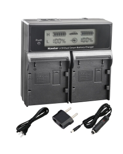 Kastar BP-A100 CH04 Charger Compatible with Canon BP-A Series BP-A30 BP-A60 BP-A65 BP-A68 BP-A90 US 0870C002 Battery,CG-A10 CG-A20 Charger, EOS C300 Mark III Digital Cinema Camera