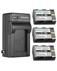 Kastar 3-Pack NP-400 Battery and AC Wall Charger Replacement for Konica Minolta NP-400 NP400 Battery, BC-400 BC400 Charger, Konica Minolta Dimage A1, Dimage A2, Dynax 5D, Dynax 7D Digital Camera