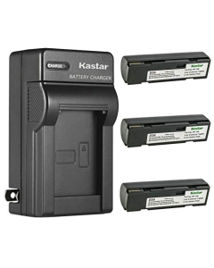 Kastar 3-Pack Battery and AC Wall Charger Replacement for Fujifilm NP-100 FNP-100 Batttery, Fujifilm DS260, DS-260HD, DX-9, Finepix MX-500, MX500, Finepix MX-600, MX600, Finepix MX-600 Zoom Cameras