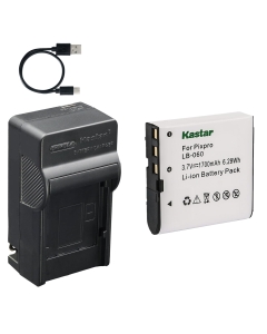 Kastar 1-Pack Battery and AC & USB-C Charger, Compatible with LB-060 GB-60 Camera, for Kodak PixPro AZ251 AZ361 AZ421 AZ422 AZ425 AZ501 AZ521 AZ522 AZ525 AZ526 Minolta MN53Z HP V5060 V556 GE X600