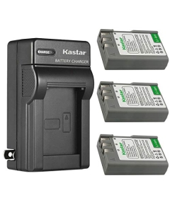 Kastar 3-Pack EN-EL9a Battery and AC Wall Charger Replacement for Nikon D5000 SLR Digital Camera, D40 SLR Digital Camera, D40X SLR Digital Camera, D60 SLR Digital Camera, D3000 SLR Digital Camera