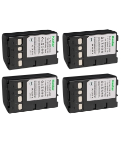 Kastar 4-Pack Battery Replacement for Panasonic CGR-V610 CGR-V620 Battery and NV-RX NV-RZ NV-VS NV-VX NV-VZ NV-RX17 RX27 RZ10 VS50 VX57 VZ10 VZ75 Camcorders