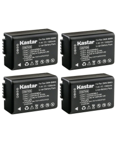 Kastar 4-Pack DMW-BMB9 Battery Replacement for Panasonic Lumix DMC-FZ72, Lumix DMC-FZ100, Lumix DMC-FZ150, Lumix DC-FZ80, Lumix DC-FZ85 Camera