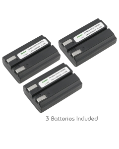 Kastar Battery (3-Pack) for Nik EN-EL1, ENEL1, Minota NP-800 and Nik Cooipix 4300 4500 4800 5400 5700 775 8700 880 885 995 CoolpixE880 and Konica Minota DG-5W Dimage A200 Cameras