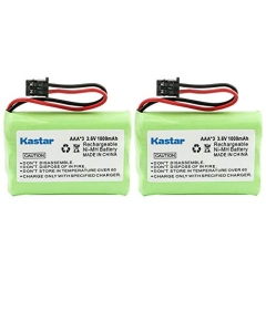 Kastar 2-Pack Battery Replacement for Panasonic P-P102 PP102 Type 22, Panasonic KX-TC1210 KXTC1210 KX-TC1220 KXTC1220 KX-TC1230 KXTC1230, GP GP60AAAH3BMS, Dantona BATT-909 BATT909