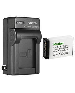 Kastar 1-Pack Battery and AC Wall Charger Replacement for Canon EOS RP, EOS R10 Mirrorless Camera, KISS X8i, KISS X9i, Rebel SL2, EOS Rebel T6i, EOS Rebel T6s, EOS Rebel T7i, EOS Rebel T8i Cameras