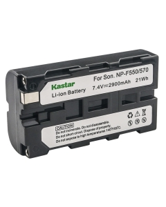 Kastar 1-Pack NP-F570 Battery 7.4V 2900mAh Replacement for Sony MVC-CHF81 MVC-CKF81 MVC-FD100 MVC-FD200 MVC-FD5 MVC-FD51 MVC-FD7 MVC-FD71 MVC-FD73 MVC-FD75 MVC-FD81 MVC-FD83 MVC-FD85 MVC-FD87 Camera