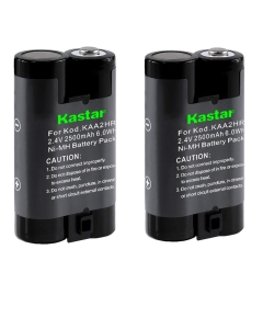 Kastar KAA2HR Battery (2-Pack) for Kodak KAA2HR KAARDC K3ARDC and Kodak EasyShare, Kodak C315 CD33 CW330 CX7430 DX3900 Z650 Digital Camera